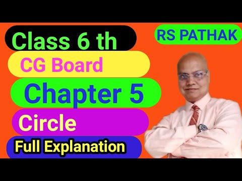 Class 6 th CG Board Maths  Chapter 5 Circle