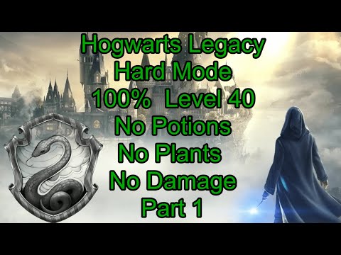 Hogwarts Legacy - Hard Mode - No Plants Or Potions - No Damage - Part 1