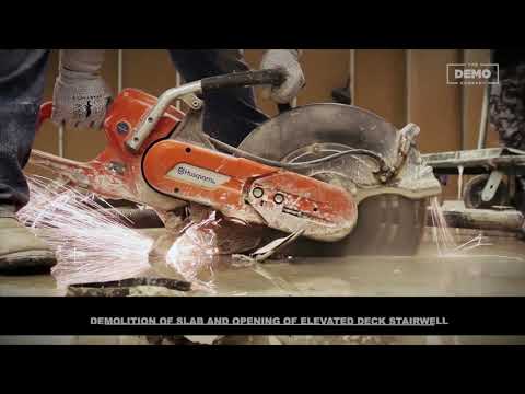 Stair Opening In Dallas Office Building | Commercial Demolition | The Demo Company