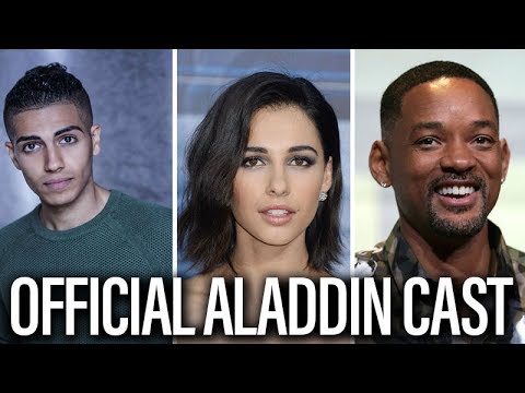 Aladdin Cast Introduced By Disney