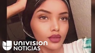 Una joven dejó a un lado los prejuicios y se presentó con su hiyab a un concurso de belleza