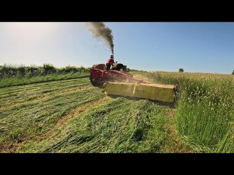 FIAT SOMECA 850 SOUND + POTTINGER mower!
