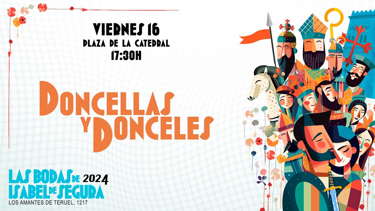 Las Bodas de Isabel de Segura 2024: Doncellas y Donceles