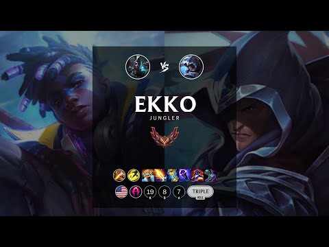 Ekko Jungle vs Talon - NA Grandmaster Patch 12.20