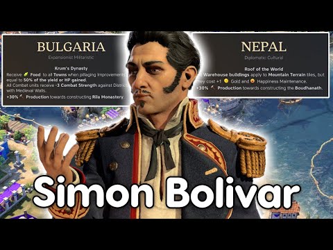 Simon Bolivar, Bulgaria, Nepal First Impression Analysis  - Civilization 7 - Crossroads of the World