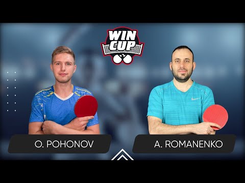12:30 Oleksandr Pohonov - Andrii Romanenko West 1 WIN CUP 15.04.2024 | TABLE TENNIS WINCUP