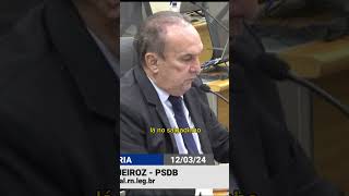 NELTER QUEIROZ FAZ AGRADECIMENTOS A COSERN E REGISTRA VOTOS DE PESAR