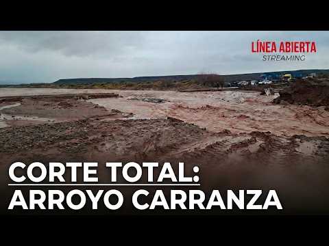 TEMPORAL en RINCÓN DE LOS SAUCES: más de 50 asistencias y tareas intensivas para garantizar accesos