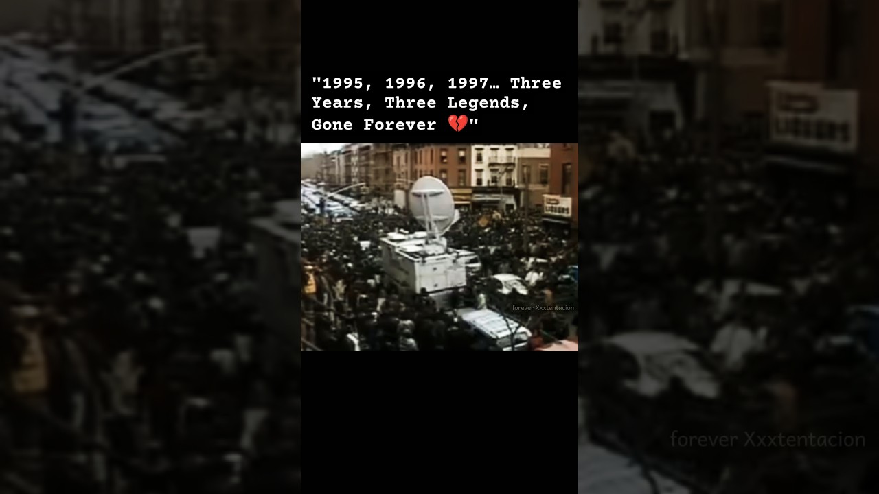 1995, 1996, 1997… Three Years, Three Legends, Gone Forever 💔 #tupac #biggie #eazye #sad #riplegends