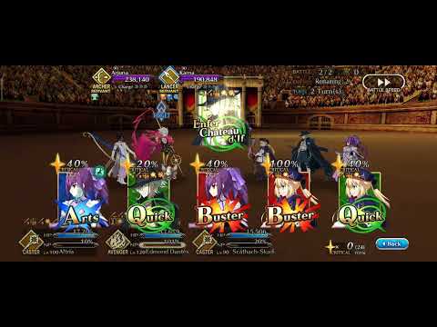 [FGO] Nerofest 2023 The Brothers of Black and White Exhibition Quest - Edmond Dantès 3 turn