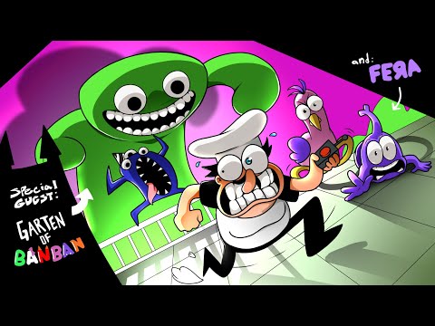 Pizza Tower in Garten of BanBan - Fera Animations