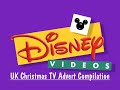 Disney Videos UK Christmas TV Advert Compilation 1995 97