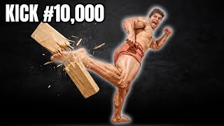 I Did 10,000 Spinning Back Kicks - It Took 10 Months