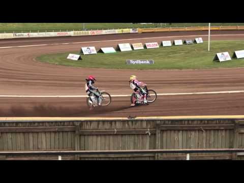Heat 2 MSH Speedway. SPÆNDENDE 1. div match. Holsted, Brovst, Slangerup, Esbjerg 5. maj 2017