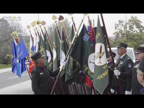 Spominska slovesnost v Veržeju ob odkritju plošče Maistrovim borcem