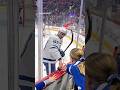 The Hockey Player Made Sure the Right Kid Got the Puck!