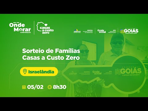 Sorteio de Famílias em Israelândia