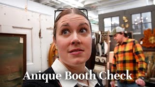 My Last Antique Booth Visit of the Year | Vlogmas Day 25