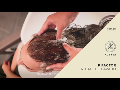 TUTORIAL // KEMON // ACTYVA P FACTOR // Shampoo