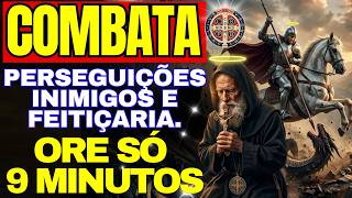 🔥 ORAÇÃO INFALÍVEL A SÃO BENTO E SÃO JORGE COMBATA perseguições, inimigos e feitiçaria