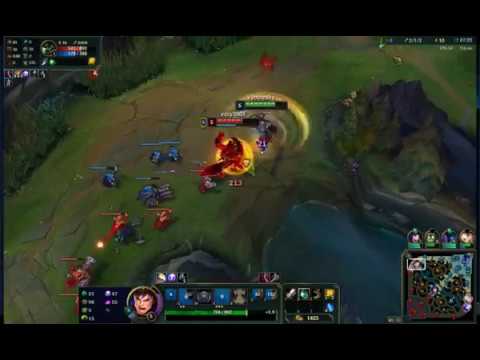Garen/Lux VS Garen/Darius (Normal Blind)