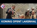 Koning opent vernieuwd en gerestaureerd Museum De Lakenhal - OMROEP WEST
