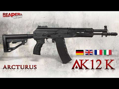 [Review] Arcturus AK12-K S-AEG, Begadi Version with EFCS/Mosfet (6mm BB Airsoft, Softair) - EN Subs