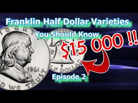 Franklin Half Dollar Varieties You Should Know Ep. 2 - 1949, 1961, 1962