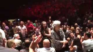 Granny intermission dance @ Bruno Mars concert - MSG 7/14/14