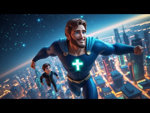 Jesus Is My Superhero! Kids Praise Song with Sing Along Lyrics