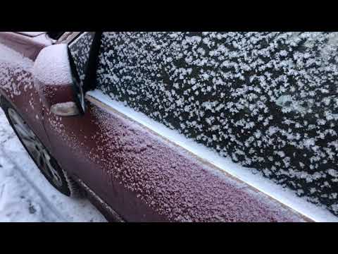 Renault Laguna 3 2.0 dci старт в -20 C. Coldstart Laguna III.