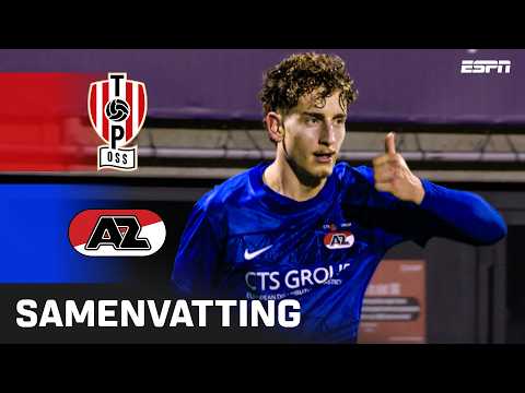 😱 INVALLER (!) Bendegúz Kovács volmaakt HATTRICK met OMHAAL | Samenvatting TOP Oss - Jong AZ