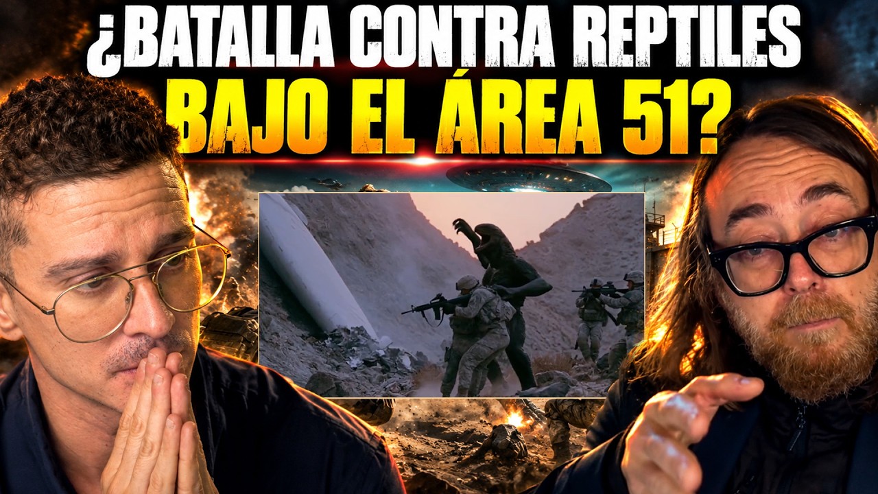 FRANCOTIRADOR CUENTA "BATALLA" CONTRA REPTILES BAJO EL AREA 51 (NEVADA)