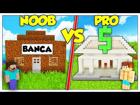 BANCA NOOB CONTRO BANCA PRO! - Minecraft ITA