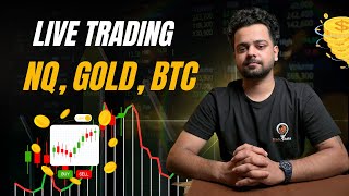 LIVE Trading – NASDAQ | GOLD | BITCOIN