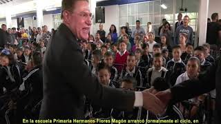 EL GOBERNADOR DEL ESTADO ATESTIGÜÓ EL INICIO OFICIAL DEL CICLO ESCOLAR 2019-2020