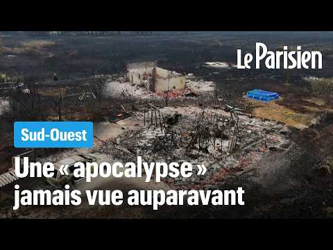 Près de 200 000 personnes évacuées dans le Sud-Ouest face aux feux inédits