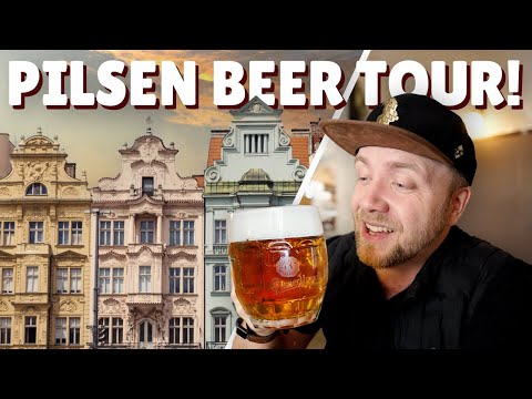 PILSEN BEER & FOOD TOUR! 🇨🇿 Czech Fried Cheese, Kolache & the Famous Pilsner Urquell Brewery!