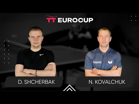 00:30 Denys Shcherbak - Nazarii Kovalchuk 23.02.2025  TT Euro.Cup Ukraine Star TABLE 3