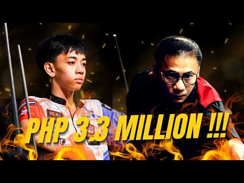AJ Manas vs Dennis Orcollo - 3.3 Million Money Match!!!