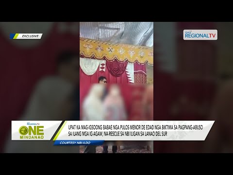 One Mindanao: Upat ka mag-igsoong babae nga biktima sa pagpang-abuso, na-rescue sa Lanao del Sur