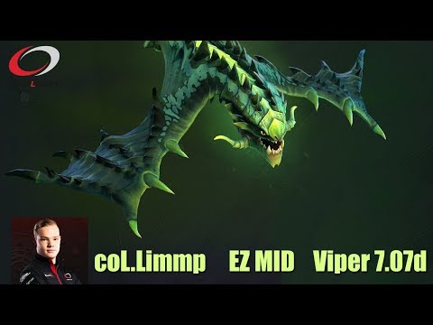 coL.Limmp Viper - Dota 2 Pro Player Perspective 7.07d Highlights