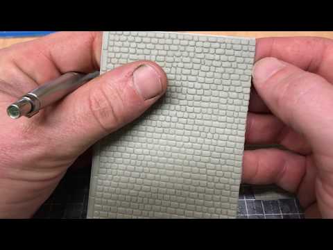 Building A OO Gauge Model Railway: In Brief - Interlinking Wills Cobble Sheets