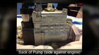 1KZT-E Toyota Denso Injection Pump in Depth look - Landcruiser/colorado/prado