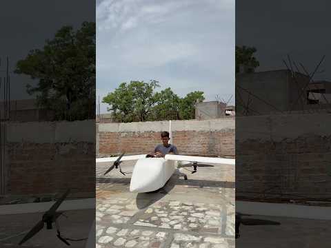 Homemade Big RC Plane ✈️😱  #shorts #shortsfeed #shortsviral #experimnent