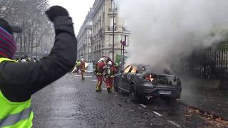 french riot  - gilets jaunes -  fight fire with fire - prodigy