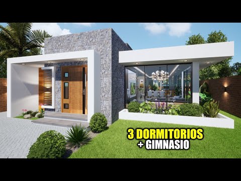 LINDA CASA 10X20 -- TRES DORMITORIOS CON PROYECCION A DOS PISOS (RVL CASAS 2024)