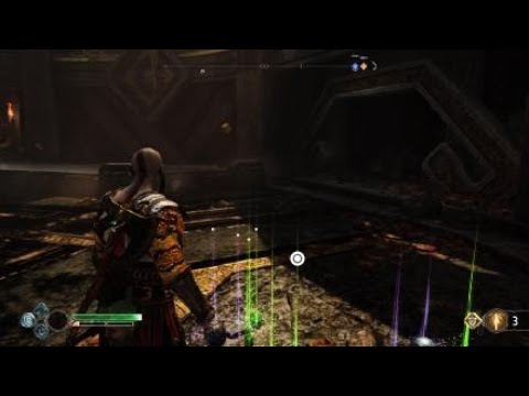 God of War HARD MODE FIRST ENCOUNTER Valkyrie GUNNR side quest