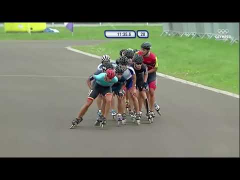 Final de 20000 Mts Elimination Men Final   World Games 2017 -Wroclaw-  Poland- Patinaje de velocidad