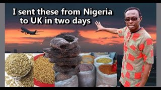 How to easily get local foodstuffs from Nigeria and sell in UK/US